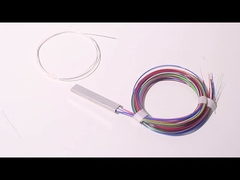 PLC Beam 1x8 Parameter Pemisah Serat Optik Dapat Disesuaikan