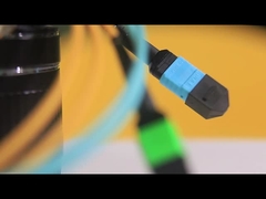 Pabrik Jual Langsung Multimode MPO Fiber Optic Patch Cord Indoor Fiber Optic Patch Cord MPO MTP Patch