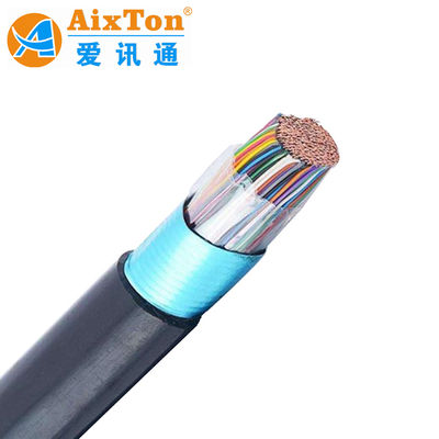 Cat3 UTP and FTP 24AWG 50 / 100 / 200 Pair Indoor Outdoor Multi Pair Telephone Cable