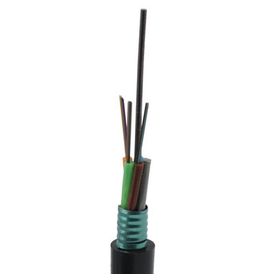 Armored Fiber Optic Cable 6 12 24 Core GYTS GYTA53 Duct Direct Buried Communication Cable De Fibra Optica