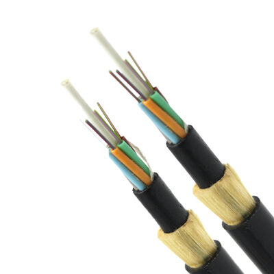 Fiber Optic Cable FTTA Outdoor Aerial Cable ADSS Double Jacket PE Outer Sheath All Dielectric Self-supporting Cable