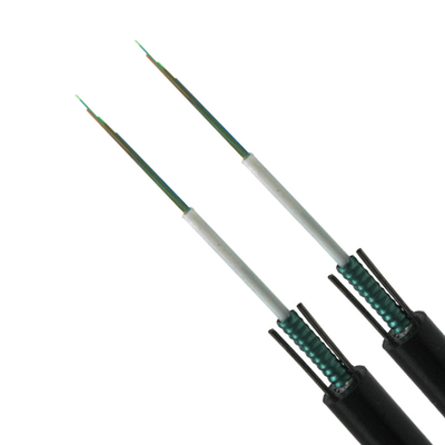 harga pabrik 4/6/8/12 Inti G652D Gyxtw Kabel serat optik Lapis Baja Luar Ruangan
