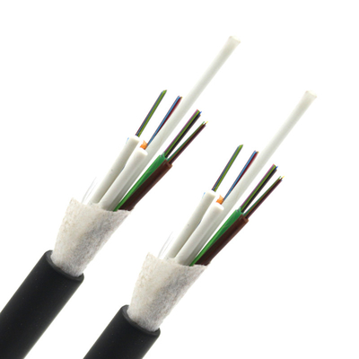 PE Outer Jacket GYFTY Stranded Loose Tube Kabel Serat Optik Non-Metal untuk Outdoor