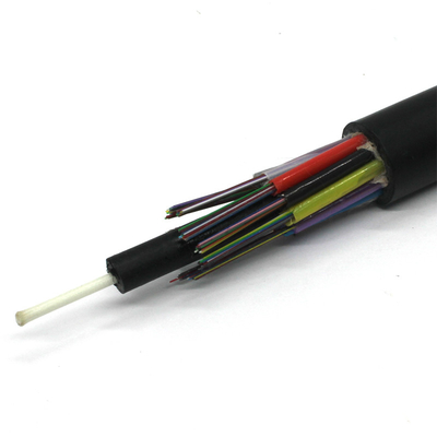Kabel serat optik overhead GYFTY dengan jaket luar PE dalam mode tunggal