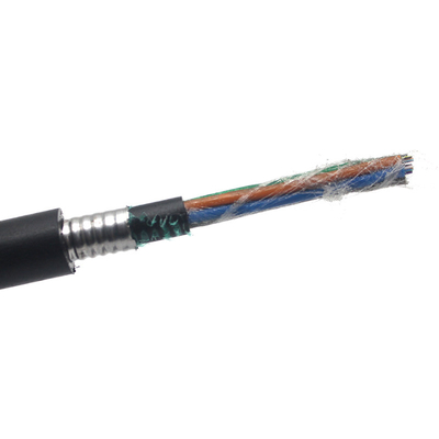 China Produsen Kabel Serat Optik Internet Kabel Serat Optik 48 Inti Drop FTTH GYTY53-24 Kabel Optik