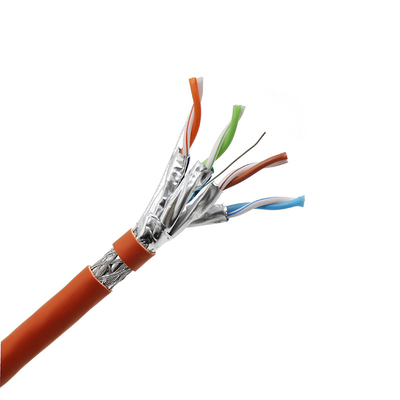 Kabel Ethernet Cat8 Kecepatan Tinggi Jaringan RJ45 25/40Gbps 2000MHz Cocok untuk Router Komputer PS4 Peralatan Multimedia