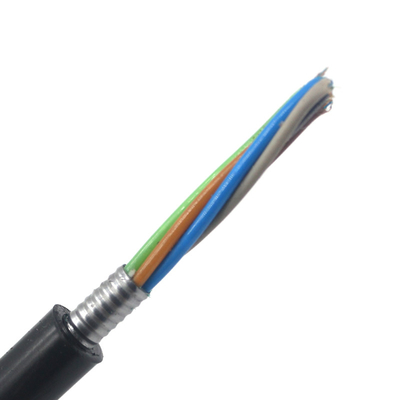 2-144 Core GYTA GYTS GYFTS Fiber Optic Cable Stranding Loose Tube Armored 9.8-16.1 Diameter Jaket