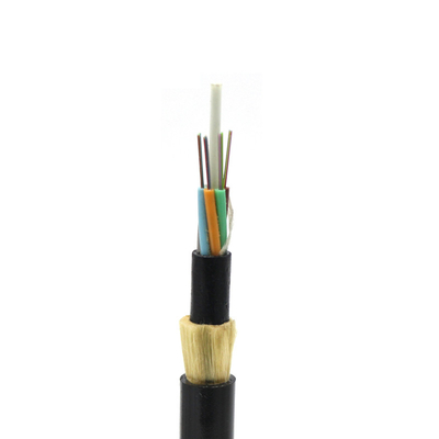 12/24/48 Kabel Komunikasi Inti Kabel Serat Optik Multimode Kabel Udara Kawat Darat Kabel ADSS ASU