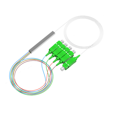 Custom 1x2 1x4 1x8 1x16 1x32 PLC MINI Splitter PLC Serat optik G657A Splitter Serat optik
