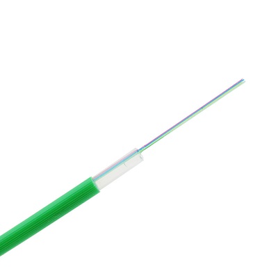 24 Core Micro Cable Gcyfty Air Blown Fiber Optic Cable untuk Transmission Data yang lancar Panjang standar 1000m