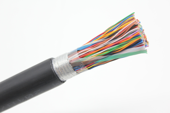 Kabel Komunikasi CAT3 Indoor 30 pasang Tembaga Multi-core 2 20 50 100 Pasangan Kabel Telepon Luar