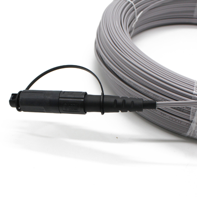 Waterproof Fiber Optic Patch Cord SC APC LC UPC FC ST Duplex MTP MPO Pigtail Kabel dengan desain lapis baja tahan lama