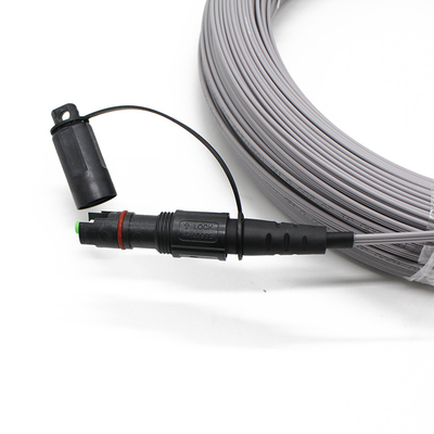PDLC DLC GYFJH 2F Fiber Optical Kabel Majelis Mode Tunggal Waterproof Untuk FTTA, Base Station