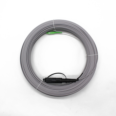 Outdoor Waterproof Fiber Optical Cable Assembly PDLC/ODVA 7.0mm 2 Inti untuk CATV, LAN, jaringan telekomunikasi