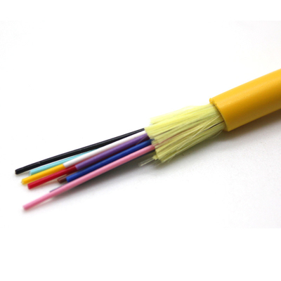 GJFJV/GJFJH 8/12/24 G652D/G655/G657 SM Serat Kabel Serat Optik Distribusi Indoor