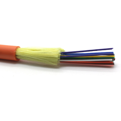 GJFJV 50/125UM 10G OM1 OM2 OM3 Multimode multi-core ketat LSZH 6 CORE CORE INDOOR Fiber Optical Cable