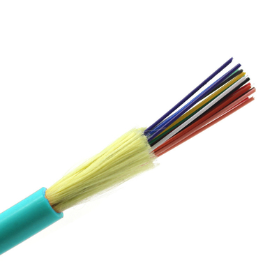 Kabel Multi-mode Indoor GJFJV LSZH 6F 8F 12F 24F 10Gb Kabel Distribusi OM1 OM2 OM3 OM4 Kabel Fiber Optik