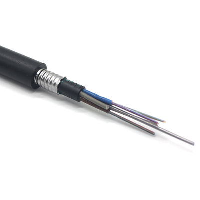 Kabel Fiber Optik Luar Ruangan Lapis Baja Mode Tunggal 48/96/144 CORE Kabel Komunikasi Internet GYTY53 GYTA53 Kabel Komunikasi