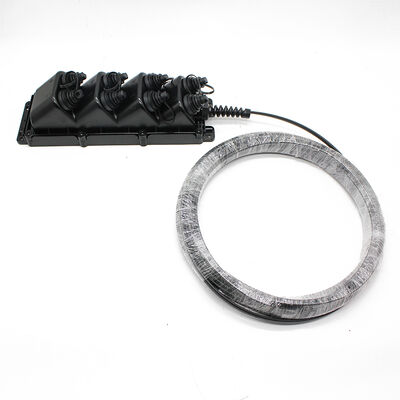 IP68 Fiber Mst Multiport Service Terminal Box ariel dipasang Fiber Optic Terminal Box 2 To12 Inti untuk Konektor OptiTap