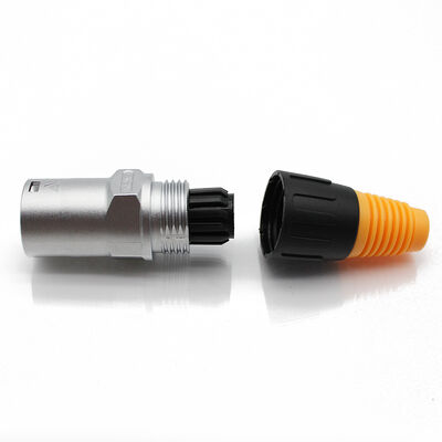 Ethercon Kabel CAT6 RJ45 Sinyal Tahap Kabel lunak dengan Input dan Output Cat6 Kabel