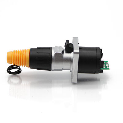 Kabel Mikropon XLR 1M IP67 Dustproof Waterproof Connector Lan Kabel Plug Housing