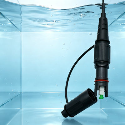 IP68 Waterproof Corning Wanita Mini SCAPC 1M 2M 3M 5M OptiTap Outdoor Fiber Connector Patch Cord