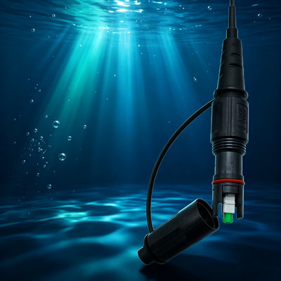 FTTH Armored SC/APC 5.0 Black Corning Waterproof Fiber Optic Patch Cord Drop Kabel Kabel FTTH