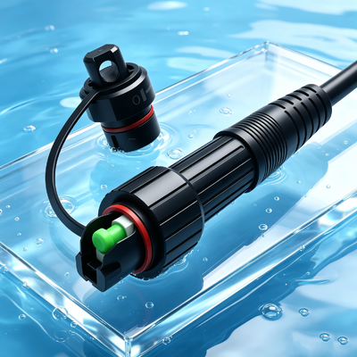 Single mode G657A Outdoor Fiber Optic Drop Cable Huawei Waterproof Mini Sc/APC Patch Cord