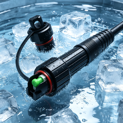 Huawei standar Drop Kabel Bagian Waterproof Fiber Optic Connector